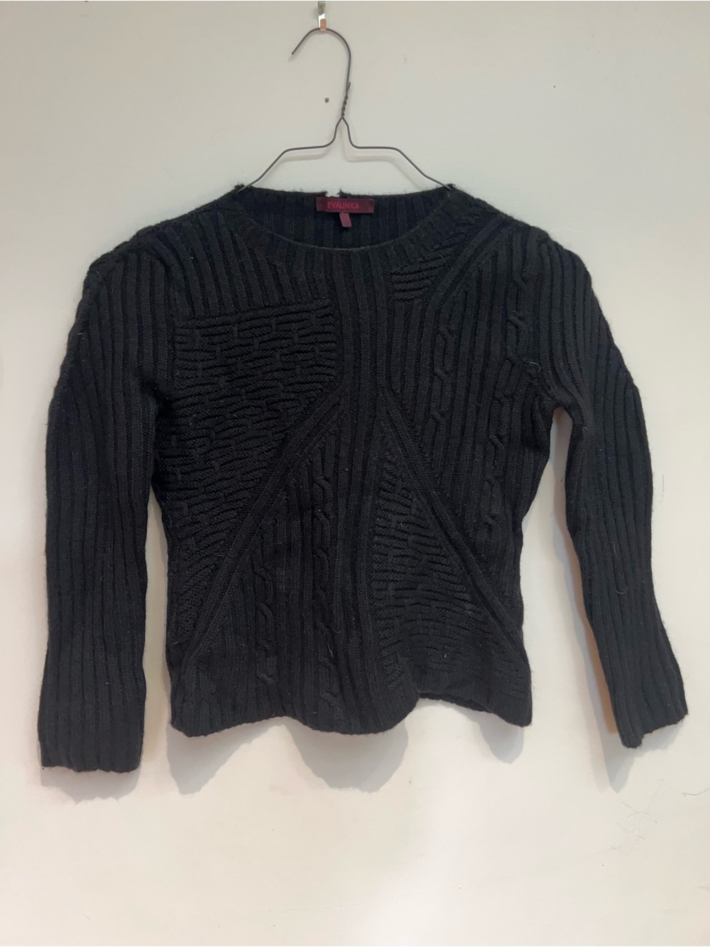 Evalinka Black Sweater
